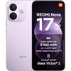 XIAOMI REDMI Note 17 Pro 5G, Smartphone 12+256GB, Purple, Batteria da 8340 mAh | Fotocamera OIS 50MP, HyperCharge 67W, Snapdragon®6s Gen4, Display Flagship Alta Luminosità 3500nit, Protezione Occhi, HyperAI