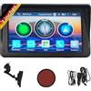 Technaxx TX-320, Wireless Car Play & Android Auto Display 7" per Apple Car Play e Android Auto con Bluetooth 5.0, trasmettitore FM, AUX, altoparlante incorporato, supporto per cruscotto/parabrezza