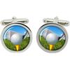 Family-crests Golf Indirizzamento Il Sfera Gemelli IN Cromo Scatola