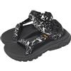 Teva W Hurricane XLT3 Black White Women Outdoor Strap Sandal 1173671-MRBLB