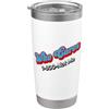 Cute Retro Vintage Sassy Mom Girl Woman Chi se ne frega 1-800 Not Me Divertente Sarcastico Bicchiere termico in acciaio inox doppia parete
