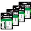 Camelion 4X Camelion 3R12 4.5V Super Heavy Duty ZINCO CARBONIO Batterie Lunga Durata