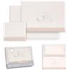 Interbaby Set Lenzuola Culla Neonato 50x80 cm Orso Elef. Pall. Beige | Set lenzuola culla 50x80: lenzuolo con angoli, lenzuolo sopra e federa cuscino, pile coral caldo, inverno, regalo nascita
