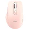 Nilox Mouse Wireless 2.4GHz con Dongle USB, Mouse Ergonomico, 6 Tasti Silenziosi, DPI Regolabili Fino a 3200, per PC e Mac, Nero