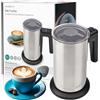 Nedis Nedis Montalatte Elettrico 500W 150ml Cappuccinatore 3 in 1 Acciaio Inossi