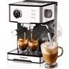 Aigostar Aigostar ken Macchina da caffè Espresso e Cappuccino 1400 Watt 20 Bar 1