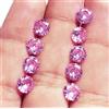 Zaffiro Rosa Tondo 5x5 mm Pietra Sciolta 9 Pezzi Con Regalo Incluso
