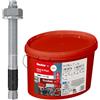 Fischer FAZ II Plus 10/10 Secchio 145x Tasselli Metallici a Battere e a Espansione in Acciaio Zincato per Fissaggio Carichi Pesanti e Applicazioni Sismiche su Calcestruzzo Fessurato