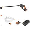 WORX WG620E Idropulitrice a batteria 20V - 120L/H Batteria 2Ah e Caricatore Inclusi