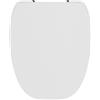 Ideal Standard Dea sedile per WC, sottile - Bianco Opaco | Sedile per WC rimovibile con chiusura automatica (SoftClose), T676783