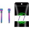 Kit ritenzione pastiglie freno a disco MTB con per inserto filettato M4 e clip