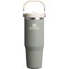 Stanley 1913 Flip Straw Tumbler Borraccia Con Cannuccia 0.89L - Grey | Fredda Per 12 Ore - Borraccia Termica Senza BPA - Bottiglia Acqua Facile Da Trasportare - Lavabile In Lavastoviglie