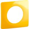 LEGRAND - Piastra Céliane - Piastra di finitura per prese e interruttori celiane - 1 postazione - Giallo zafferano