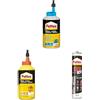 Pattex Vinilica Idroresistente, Colla per Legno resistente all'acqua, Adesivo Acetovinilico per Montaggi, Assemblaggi e Laminature in Ambienti Umidi e Caldi, 750g