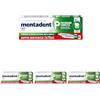 Mentadent Dentifricio P Prevenzione Completa, Azione Antibatterica 24h, Tecnologia PRO-ZINC™, Effetto Prebiotico, Protezione di Denti, Gengive, Guance e Lingua, 2x75ml (Confezione da 4)