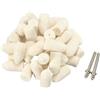 47PCS/Set Feltro di Lucidante Mola Pad Feltro Rotante con di Col