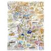 All Jigsaw Puzzles Tim Bulmer's Comical Lancashire Map Art - 1000-Piece Adult Jigsaw Puzzle, Large