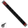 WP Europe PDU WPN-PDU-G01-08 MULTIPRESA 1U 8 PRESE UNIVERSALI
