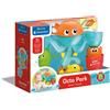 Clementoni- Animales Octo Park: Water Friends, Floating Bath Toy for Babies & To
