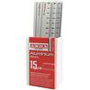 Arda DIDATTICA E SCUOLA Righe 17915BAR CF15 RIGHELLI ALLUMINIO BARATT.15CM