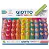 Giotto DIDATTICA E SCUOLA Gomme F233800 ESP.40 HAPPY GOMMA