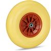 relaxdays Ruota 4.00-6 gomma piena per carriola Durevole 1,4 kg resistente 33 cm