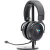 Itek Cuffie gaming con microfono itek h500 7.1 rgb usb mic.removibile