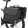 BAIGIO Borsa doppia per bicicletta, impermeabile, con striscia riflettente, 36 l, taglia unica, CG-Trunk-BAG2