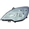 taros trade TarosTrade 37-6020-L-26648 Faro Anteriore Elettrico Cromo Con Motore Visteon Lato Sinistro