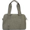 CHILDHOME, Mommy Club Borsa Fasciatoio 22 L, Effetto Camoscio, Olive | 22 L, effetto camoscio, 3 tasche elastiche, tasca termica, fasciatoio, agganci passeggino, tracolla