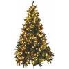 Galileo Decorazione Natalizia, PVC+Plast.PP++Pigne+Ferro, Verde, Standard