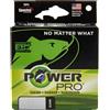 Power Pro Spectra - Lenza da pesca intrecciata in fibra, alta visibilità, 9,1 kg, colore: giallo