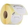 HENDI Etichette per sicurezza alimentare, da consumarsi entro, rotolo da 500 etichette, ⌀50mm