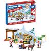 PLAYMOBIL | Christmas | Calendario dell'Avvento: Al Polo Nord | Mondo natalizio in 24 giorni con Babbo Natale, elfi, renna e ufficio postale | Per bambini dai 4 anni in su | 72226
