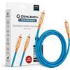 Oehlbach NF 113 DI 100 - Cavo Cinch Audio Digitale - Cavo coassiale S/PDIF di alta qualità, schermatura multipla, 75 Ohm - 1 m - blu