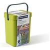 Perfetto PATTUMIERA UMIDO/RIFIUTI ORGANICI DA APPENDERE - coll. GINO - 5 lt. - Muschio