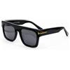 Tom Ford Occhiali da sole Tom Ford Fausto FT0711 neri 53-20-145 mm con custodia nuovi