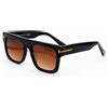 Tom Ford Occhiali da sole Tom Ford Fausto FT0711 nero/marrone 53-20-145 mm con custodi...