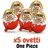 Kinder One Piece Kinder Joy Funko POP! 5 ovetti Edizione Limitata Netflix Sorpresa 60g