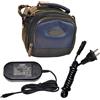 HQRP Adattatore AC & Deluxe Nylon Custodia per Canon Vixia HF-M500 HFR200 HFR300