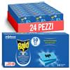 SC Johnson Raid Piastrine Antizanzare, Inodore, Formato Scorta 24 Confezioni da 10