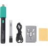 Kit for saldatore Fili USB C Ricaricabile con 3 for punte Riscaldamento Des