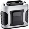 Ventilatore Ricaricabile Doppia Ventilazione Vita USB-C Uscita 10W per Raf