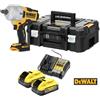 Dewalt avvitatore ad impulsi 18V 3/4" 2 batterie 5 Ah DCKF964H2T-IT