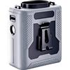 Ventilatore Ricaricabile Doppia Ventilazione Vita USB-C Uscita 10W per Raf
