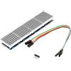 NO BRAND Modulo Matrice LED MAX7219 8x32 Display 4 in 1 per Arduino Raspberry Pi Cavo