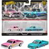 Hot Wheels Premium autocultuur, Real Riders (1975 Datsun Sunny Truck B120 en Cus