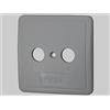 Fte-maximal MP 76-bl - Cornice 2 connettori mp76-bl Bianco