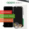 Oppo DISPLAY ORIGINALE OPPO A78 4G CPH2565 SCHERMO VETRO OLED TOUCH SCREEN RICAMBIO