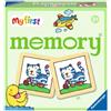 Ravensburger My First Memory Game Favourite Things - Matching Picture Snap Pairs
